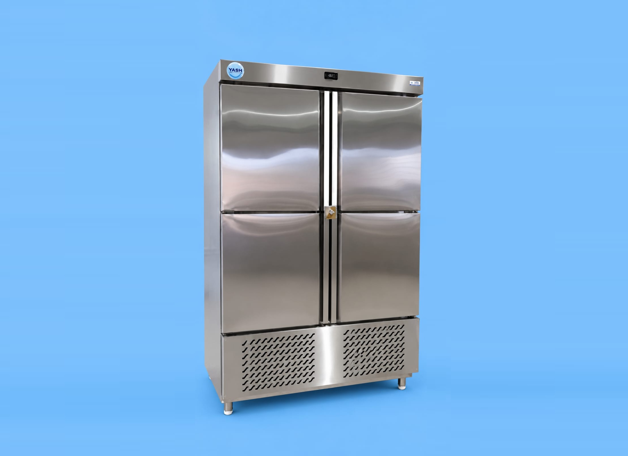 SS Four Door Vertical Refrigerator