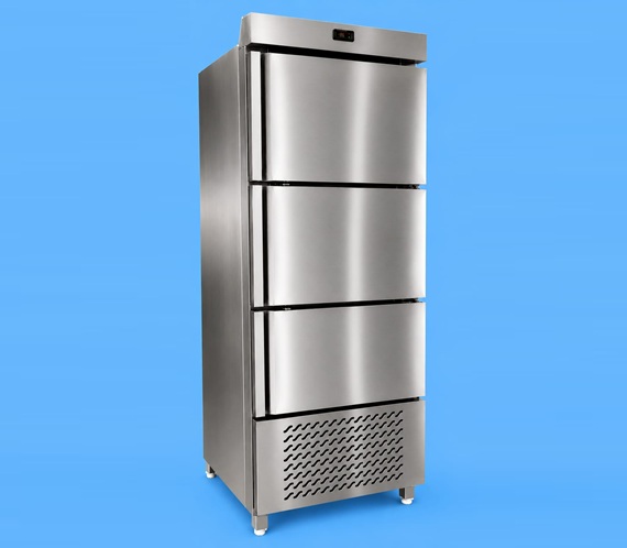 3 door Vertical Refrigerator